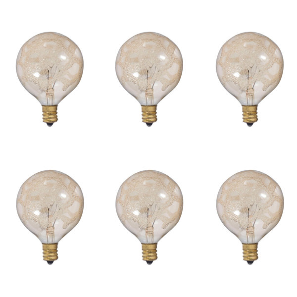 Vanity Light Bulbs 25 Watt / Sylvania 13821 F15 Decor Flame Tip Light